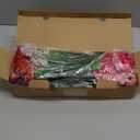 AGIRL 24 Bundles Artificial Flowers for Outdoor,No Fade Fake Plastic Flowers Faux Plants for Decoration Hanging Planters Indoor Outside Garden Porch Window Box Home Wedding Farmhouse (Mix 6 Colors)