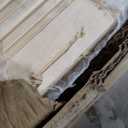 S&Z TOPHAND 36 in x 96 in Unfinished British Brace Knotty Barn Door with 6.6FT Sliding Door Hardware Kit/Double Surfaces/Simple Assembly is Required