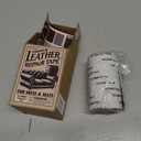 Leather Repair Patch, 3 x 60In Self Adhesive Leather Repair Tape Kit for Furniture, Couch, Sofa, Office, Car Seats, Car Interior,Vinyl Repair Kit (Black-Fine Grain)