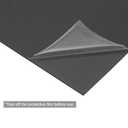 3 x MECCANIXITY Black ABS Plastic Sheet 10 x 6 x 0.04 Inch for Building Model, DIY Crafts, Panel, Pack of 2 Pcs