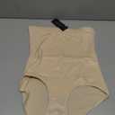 Thong Shapewear Tummy Control Underwear for Women High Waist Stay-Put Body Shaper Girdle Compression Shapewear Thong