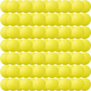 40MM Ping Pong Balls, 80 Pack Assorted Colored Plastic Balls for Beer Pong, Arts and Craft