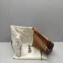 JinHrtoyi 3-Seater Outdoor Couch Cover, 76Wx32Dx31H inches Outdoor Furniture Covers Waterproof,100% Waterproof Heavy Duty Patio Furniture Covers,Beige&Brown Modern Style Outdoor Sofa Cover