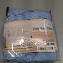 Light Blue Crib Bed Skirt, Perfect for Nursery Crib for Boys & Girls with a 14" Drop and Size 28"x 52"
