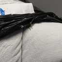 DOWNCOOL 3 Inch Queen Mattress Topper  Cooling Memory Foam Mattress Topper