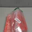 Sanwuta 9 Pcs Makeup Bags Bulk PU Double Zippers Cosmetic Bag Makeup Toiletry Small Pouch Portable Travel Organizers Case for Women Bridesmaid Proposal Gifts(Red)