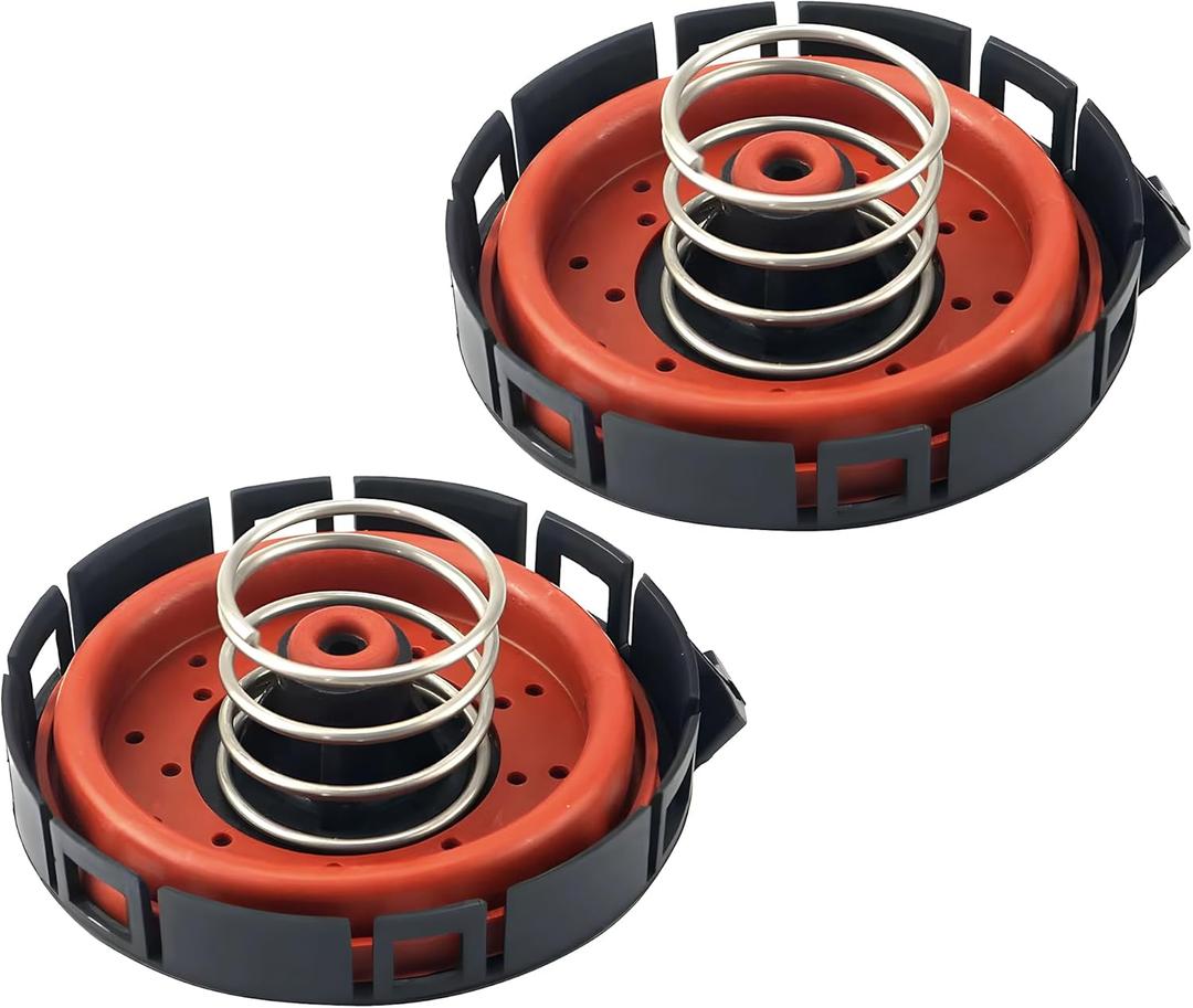 2pcs Crankcase Vent Valve PCV Pressure Regulating Valve Covers for BMW 545i 2004-2005, 550i 2006-2010, 645Ci 2004-2005, 650i 2006-2010, 745i/Li 2002-2005, 750i/Li 2006-2008, X5 2004-2010
