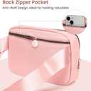 Gifts for Girls Easter Basket Stuffers 3 4 5 6 7 8 9 10 11 12 13 Year Old, Teens Kids Daughter Sister Gifts for Her, Crossbody Bags Fanny Pack Belt Bag for Girls Teen Cute Stuff Trendy (Pink, A)