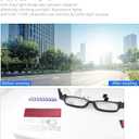 Flex Focal Adjustable Glasses Dial Vision Reading Glasses 0D to 350D Zoom Eyeglasses Men and Women Adjustable