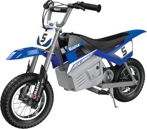 Dirt Rocket MX350 eBike | Electric Motorcycle | Iconic Wheeled Ride-On For Kids Age 8+ | High Torque, Rear Chain Drive | 350W/24V Motor | Up To 14 MPH, 30 Mins; 140 Lbs