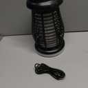 Bug Zapper Outdoor & Indoor, Mosquito Repellent Outdoor Patio, Portable & Rechargeable Fly Trap, IP67 Waterproof, Mosquito Repellent for Patio,Lawn & Garden, Camping, Kitchen, Home