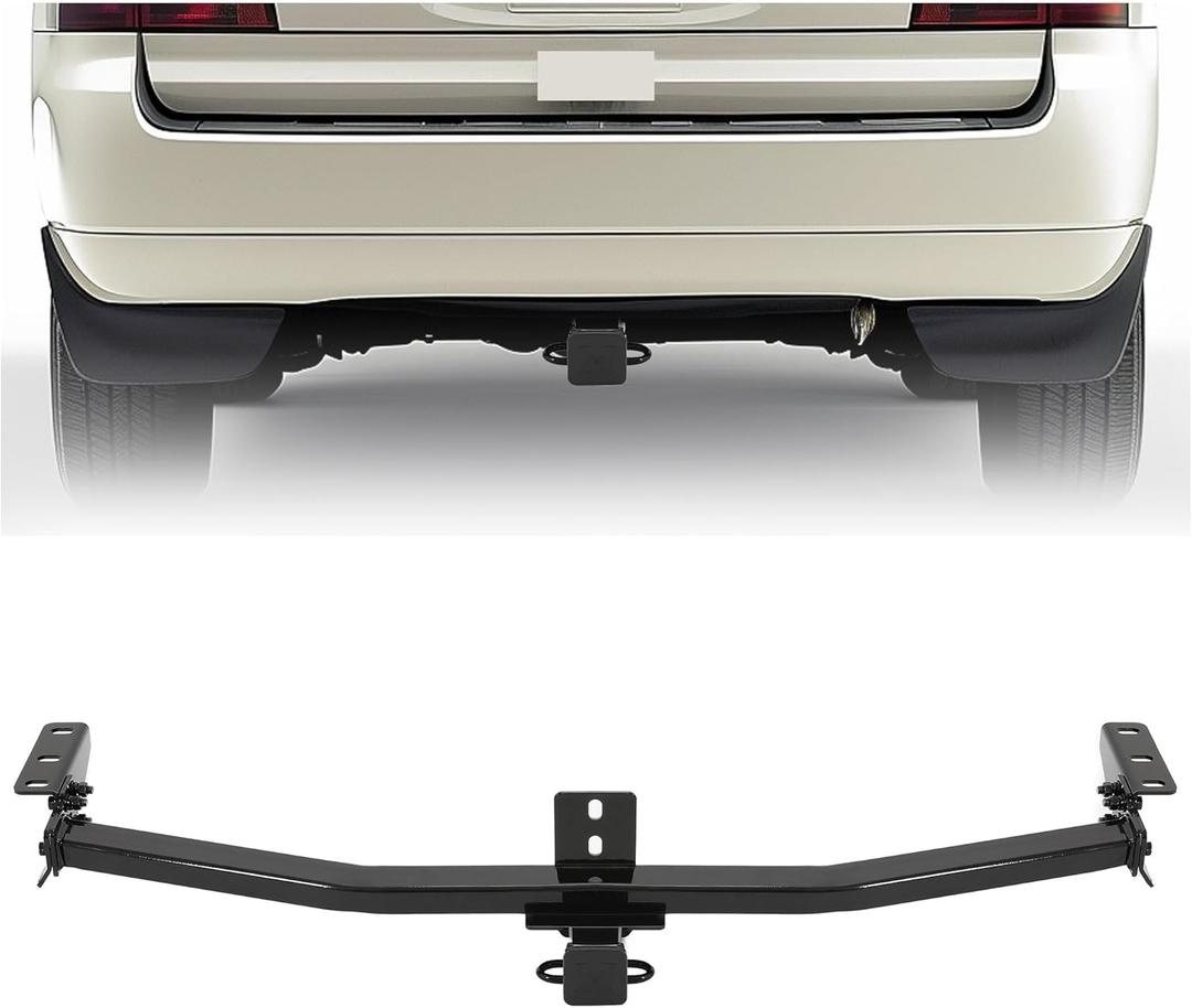 ECOTRIC Class 3 Trailer Hitch Tow 2'' Receiver Compatible with 2001-2006 MDX / 2001-2008 Honda Pilot Replacement for 13328