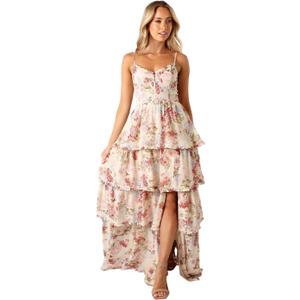 Petal & Pup Women's Mito Tiered Maxi Dress,