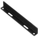 4 Pack Slotted LShaped Bracket, Black Corner Brace