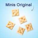 Premium Original Mini Saltine Crackers, Lunch Snacks, 11 oz (EXP 07/16/26), Pack Of 6