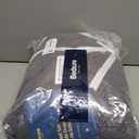 Bedsure Gentlesoft 100% Cotton Blanket Queen Size for Bed - Breathable and Soft, Thick Cozy Waffle Weave Christmas Blanket Gift for Women, Dark Grey, 90x90 Inches