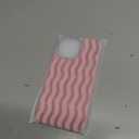 Jusy Magnetic Wavy Striped Phone Case for iPhone 14 Pro Max,Wavy Red | Compatible with MagSafe, Cute Aesthetic Striped Design, TPU and PC Protective Shockproof Cover