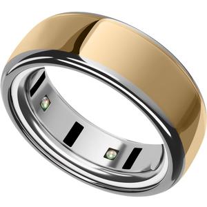SURITCH Ring Cover for Oura Ring 4 & Oura Ring Gen 3 Horizon/Heritage, Ultra-Thin Anti-Yellow Transparent Ring Protector TPU Case for Oura Size 10/11, Support Charging with Cover on - Silver