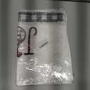 Artoid Mode Black White Buffalo Plaid Xmas Trees Joy Christmas Kitchen Towels Dish Towels, 18x26 Inch Seasonal Winter Decoration Hand Towels Set of 2