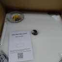48'' Retractable Chandelier Ceiling Fan, White