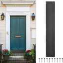 uxcell Aluminum Door Kick Plate, 6 x 34 Inches, Black (Single Pack)
