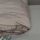 Vera Wang - King Size Sheet Set, Soft & Smooth Sateen Cotton Blend Bedding, Deep Pocket, 800 Thread Count, Bed Sheets with Fitted Sheet & Matching Pillowcases (Beige)