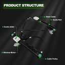 SCITOO Power Window Regulator With Motor For Ford For Focus