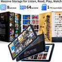 10 inch Android Tablet: Octa-Core, 7000mAh, with Stand Case, IPS HD Display, Wi-Fi 6, OTG, Metal Body  Fast & Portable Tablet for Work & Entertainment, 2-Year Protection, 8GB RAM 64GB, Android 15