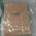 LISEN for iPad Stand Tablet Holder for Desk- Foldable Office Gifts for Men Women Desk Accessories, Home Office Gadgets Essentials Portable Monitor Stand for iPad a16 Accessories Kindle Fire 4-15.9" (Black)