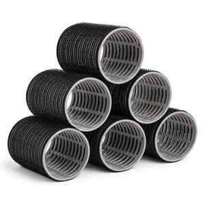 6 Pcs Large Hair Rollers, Large Rollers for Long Hair