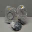 7 Pieces nutribullet Blender Cups & Blade Replacement Set 32oz Huge Cup with 1 Flip-Top To-Go Lid and 1 Lid Ring & Premium Extractor Blade with Compatible with NutriBullet 600w/900w Blender