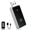 Wireless CarPlay Adapter for Apple,Plug and Play Convert Wired to Wireless Apple Car Play Adapters,Mini CarPlay Adapter USB Type-C