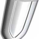 Exterior Door Handle Silver Trim Cover Driver/Passenger Side 13522324, 2013-2019 Compatible with Cadillac ATS XTS CTS CT6, Front Door Lock Cylinder Chrome Cover Trim Cap