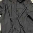IN'VOLAND Women's Plus Size Button Down Shirts Long Sleeve Collared Casual Shirt Office Work Blouse Tops (Black, 22)