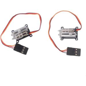 2pcs Tiny 1.5g servo Micro Linear Digital Servo Lightweight Mini Size for Indoor Aircraft Small RC Plane