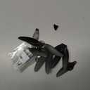 BTG Quick Release Three-Blade Propellers Blades Compatible with DJI Mavic Mini/Mini 2 / Mini 4K Drone (Black)