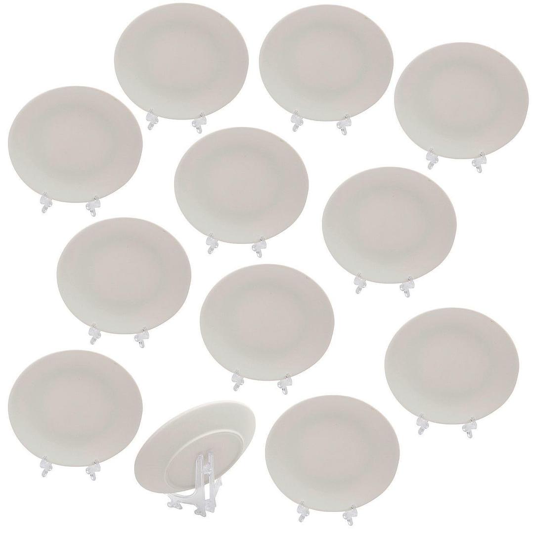Bisque Plate with Easel