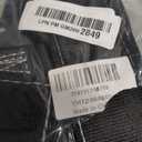 MOTO4U Universal Motorcycle Rear Wheel Tie Down Strap in Black