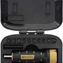 Wheeler Digital FAT (Firearms Accurizing Torque) Wrench with Interchangeable Bits and LCD Display for Firearm Maintenance, Gunsmithing, RC Vehicles, Drone, Mechanic Work, and More