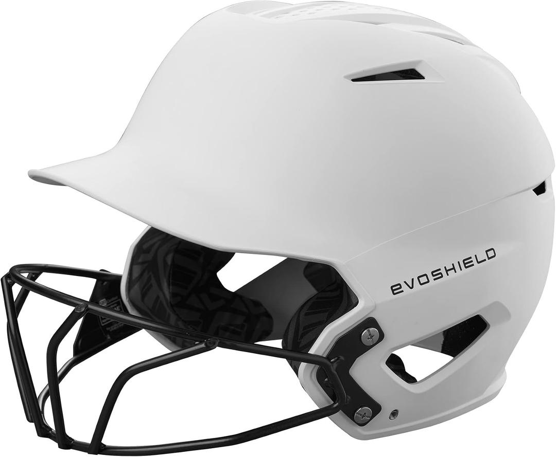 EvoShield XVT 2.0 Batting Helmets with Facemask, Medium-Large