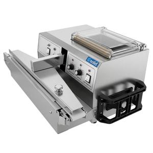 US SOLID Commercial Continuous Band Sealer Pedal Auto Impulse Sealer CHA-650, Semi-Automatic Electric Heat Sealing Machine