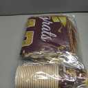 2025 Graduation Party Decorations Graduation Decoration 2025 Maroon Disposable Grad Tableware Set Plates, Cups, Napkins, Tablecloth and Banner for Congrats Grad Class Of 2025, Serves 24