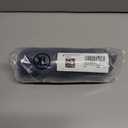 Herseas Women's Loop Straps Bikini Sets 2 Piece Shine Ribbed Swimsuits Ruched High Waisted Bathing Suits (Blue, XL)