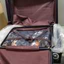 Luggage Sets 5 PieceHardside Luggage with Spinner Wheels, Lightweight ABS Hard Shell Travel Luggage with TSA Lock for Family Trips, Business,Vacation