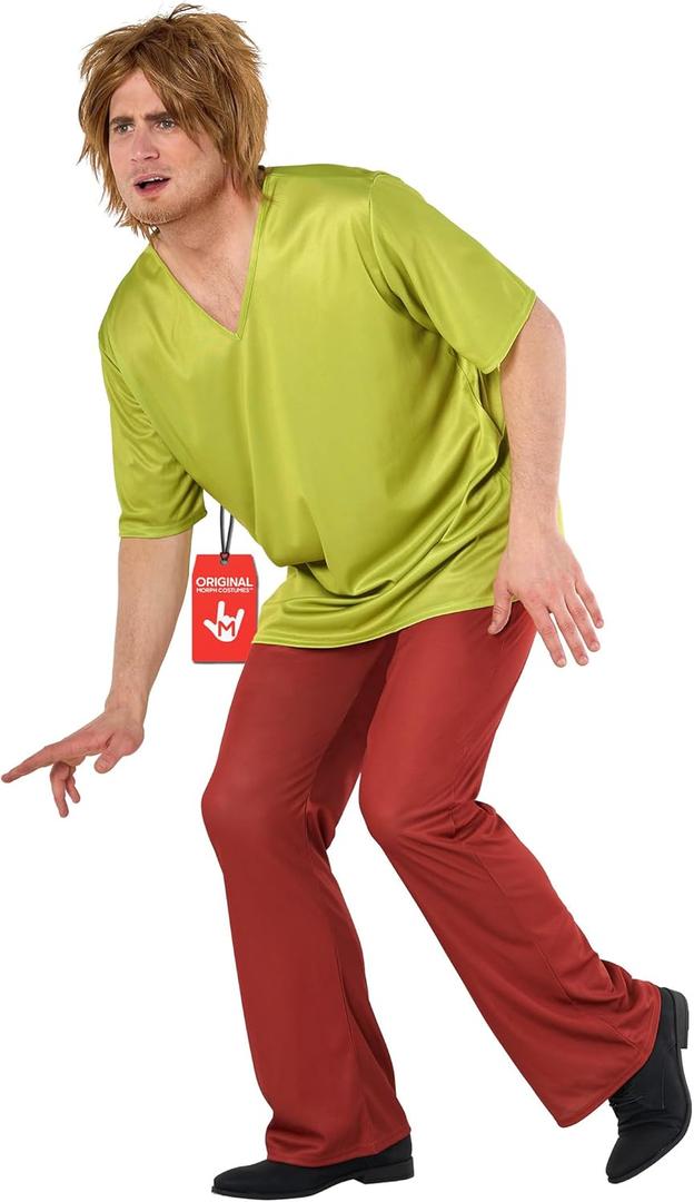 Morph Goofy Mens Mystery Solving Detective Costume Cartoon Character Costumes For Men Halloween (XX-Large)