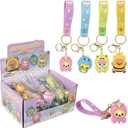 Rhode Island Novelty Kawaii Animal Wristlet Clip On 2" (1 Per Order, Style May Vary)