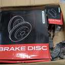 A-Premium 13.58 inch (345mm) Rear Vented Disc Brake Rotors + Ceramic Pads kit Compatible with Select Ford and Lincoln Models - Explorer Flex Taurus 2013-2019, MKS 2013-2016, MKT 2013-2019, 6-PC Set