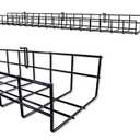Northland Online Under Desk Cable Organizer 36 Inch Wire Tray | Under Table Cord Management Basket | Heavy Duty Steel