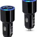 2.4AMP Rapid Charge Car Charger 2Pcs