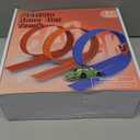 15 Ft Flexible Race Car Track for Diecast 1/64th Cars,Classic Long Rolls Up Portable Racetrack Roll Up Race Track